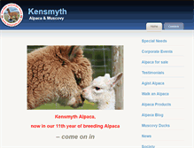Tablet Screenshot of kensmyth.com
